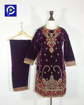 velvet dress 18.4 purple